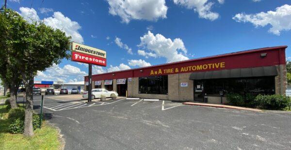 outside image of A n A Tire & Automotive shop